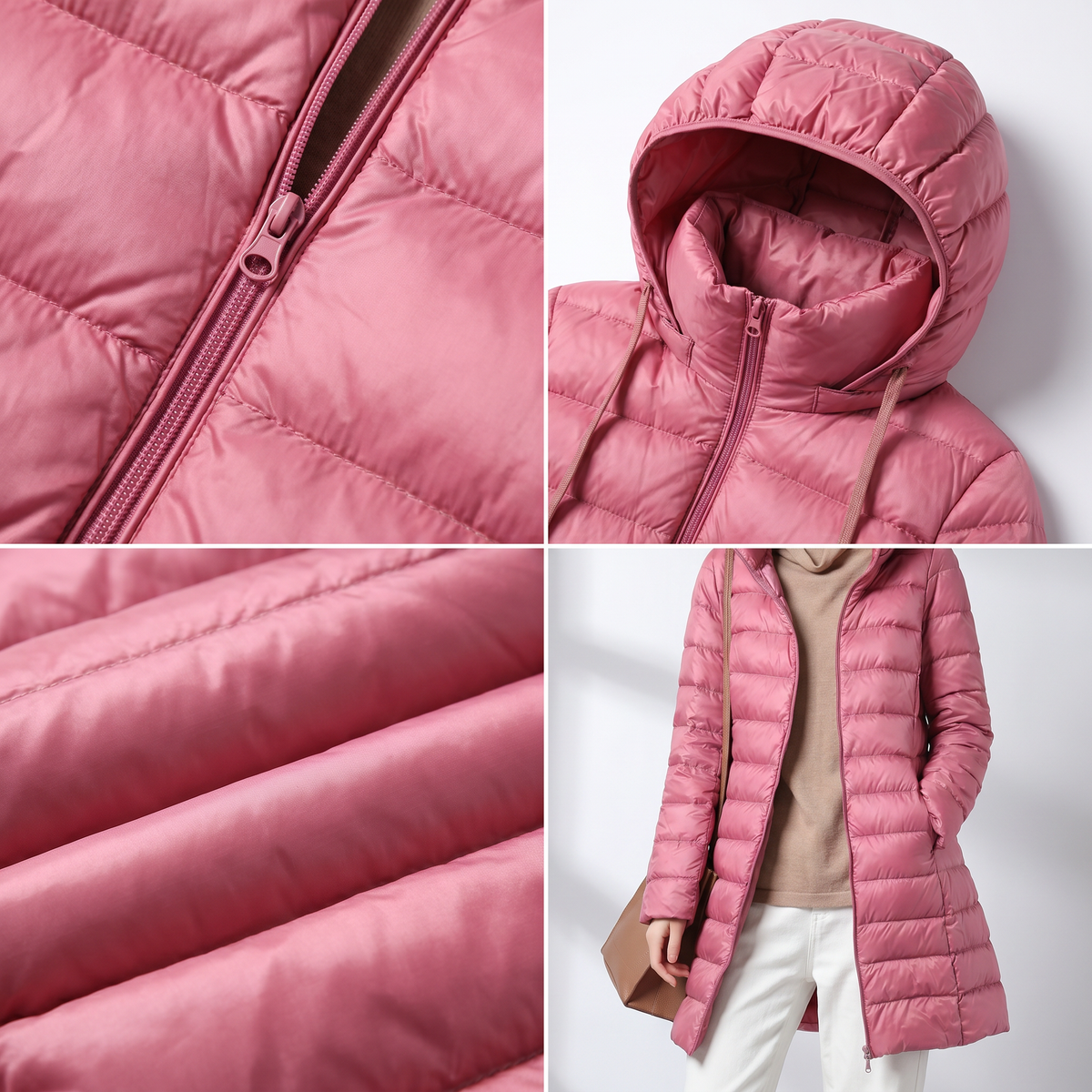 Damen ultraleichte Daunenjacke