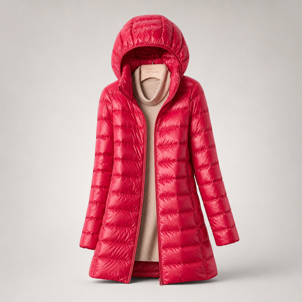 Damen ultraleichte Daunenjacke