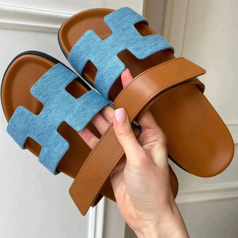 Jamie Damen Sommer Sandalen mit verstellbaren Riemen