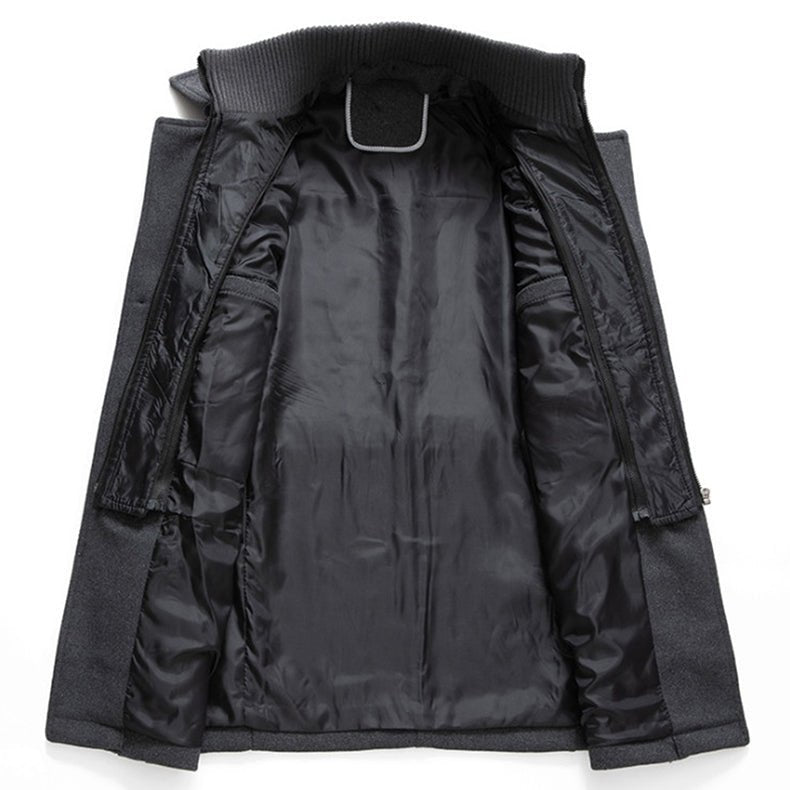 Herren Wintermantel mit Innenjacke