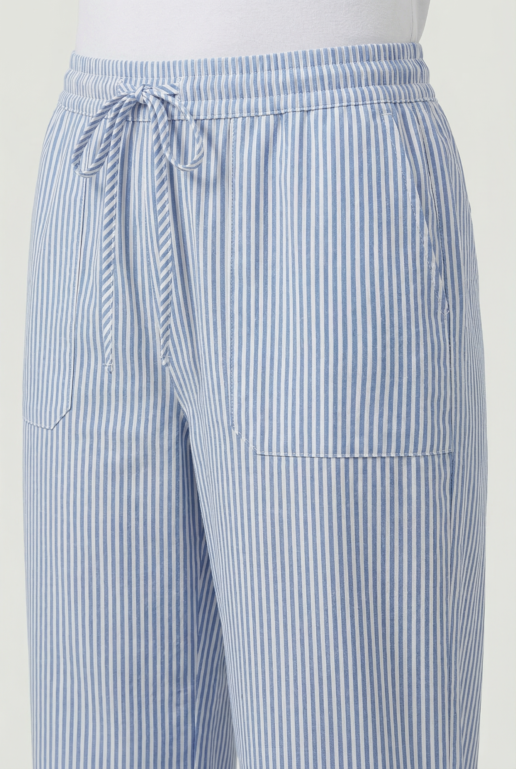 Damen Freizeithose – Lockerer Schnitt mit Kordelzug und Taschen