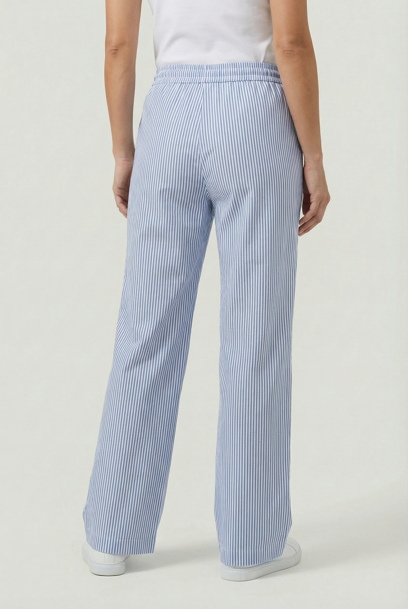 Damen Freizeithose – Lockerer Schnitt mit Kordelzug und Taschen