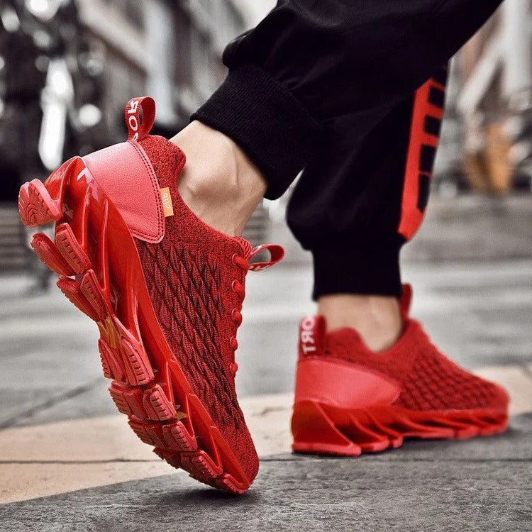 Herren Sneaker mit federnder Sohle