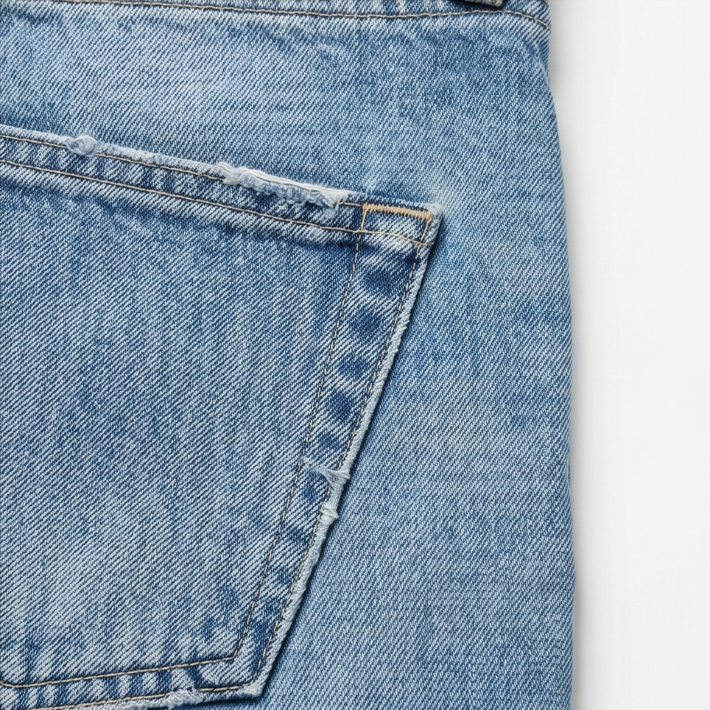 Damen High Waist Barrel Jeans