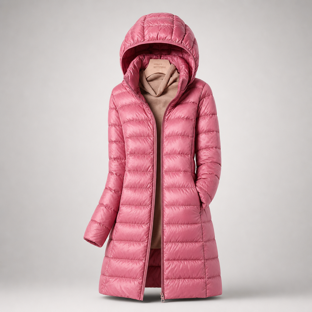 Damen ultraleichte Daunenjacke