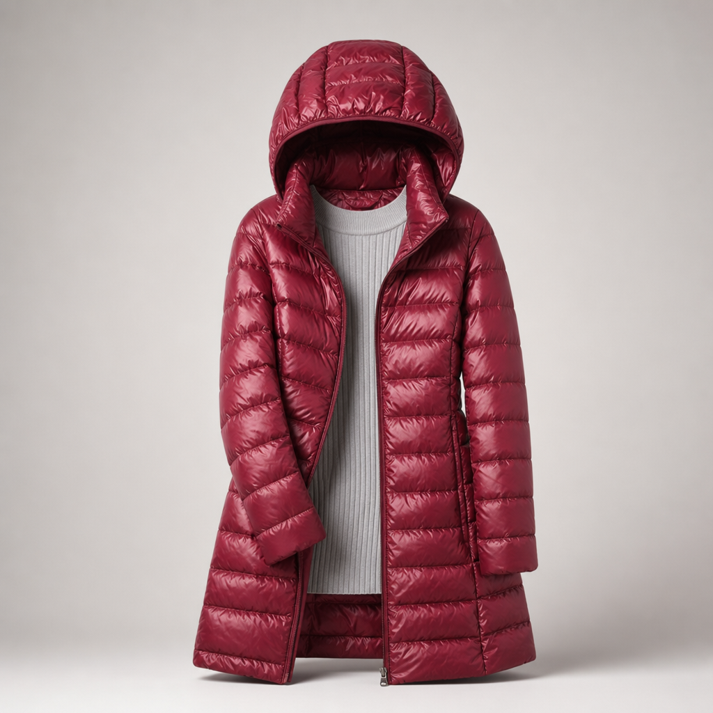Damen ultraleichte Daunenjacke