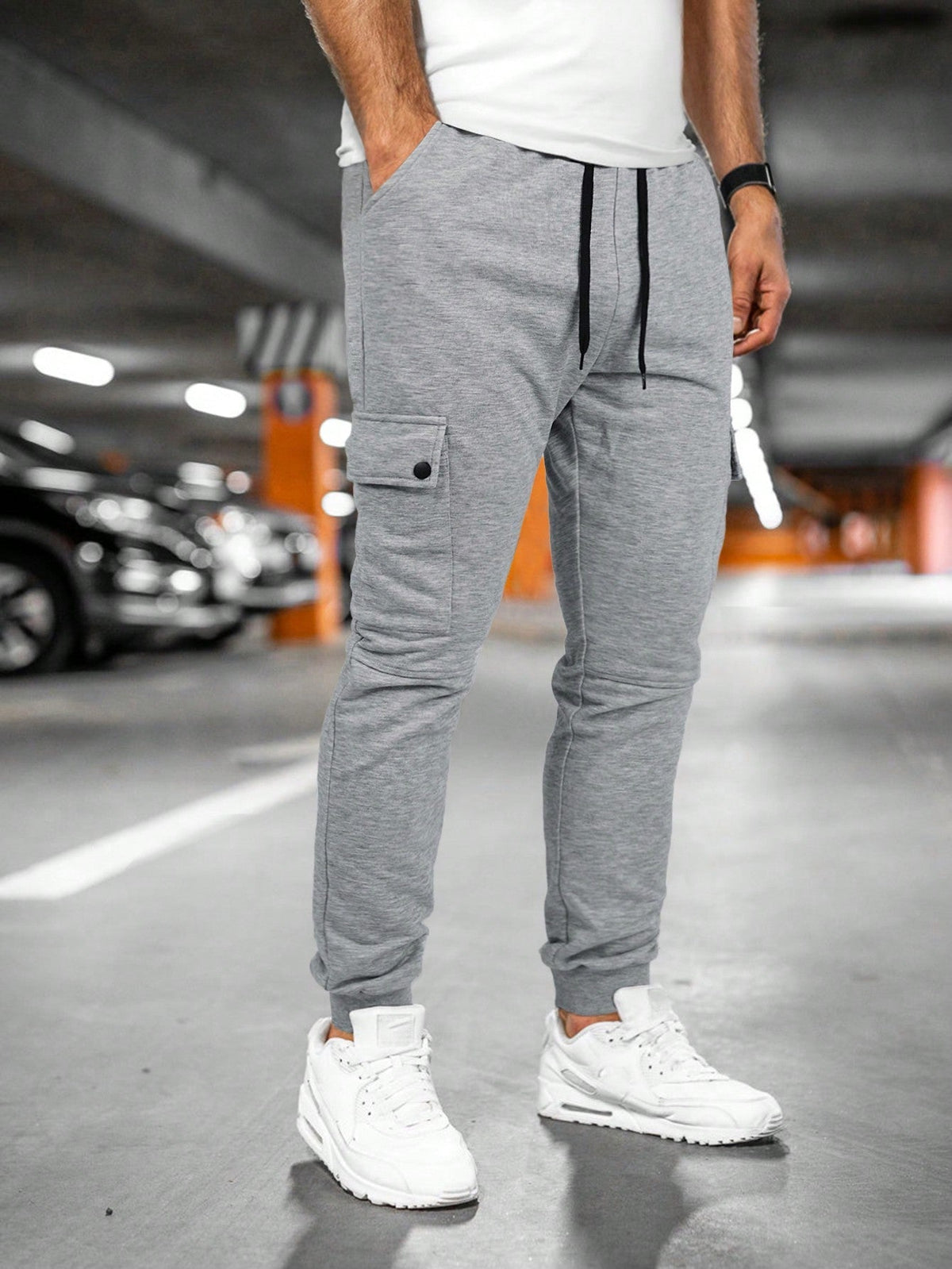 Herren Jogginghose mit Taschen bequem und lässig