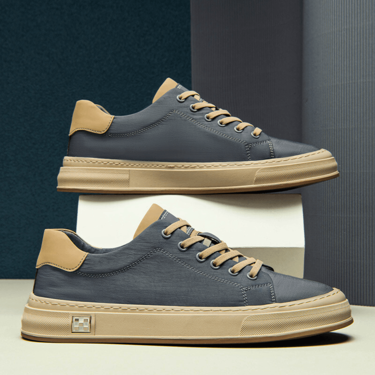 Herren Sneaker mit gepolsterter Innensohle für den Alltag