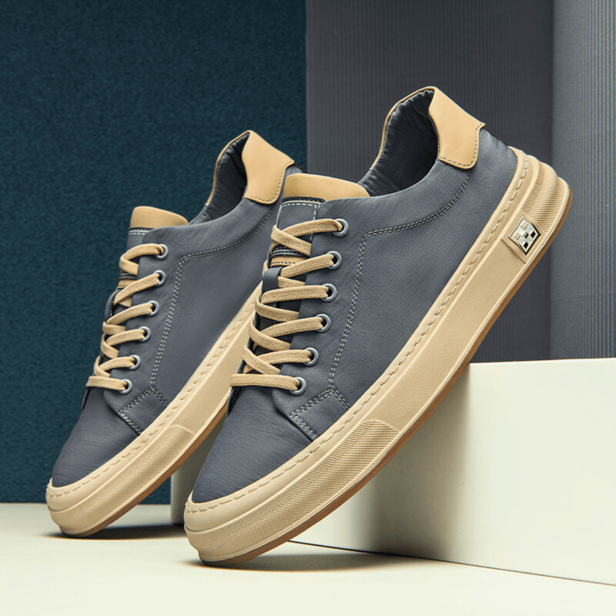 Herren Sneaker mit gepolsterter Innensohle für den Alltag