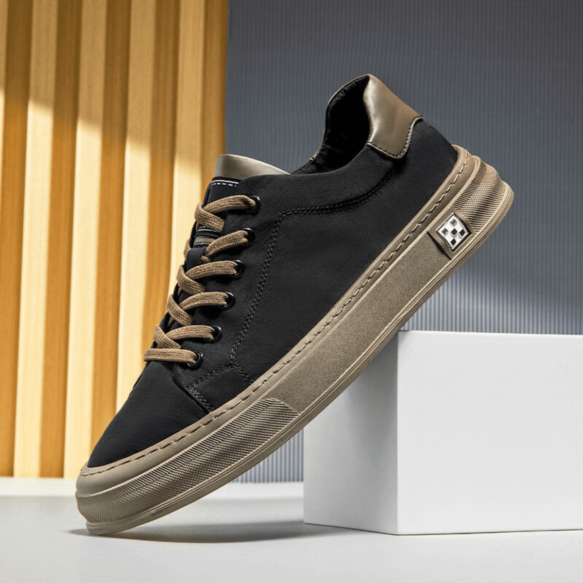 Herren Sneaker mit gepolsterter Innensohle für den Alltag