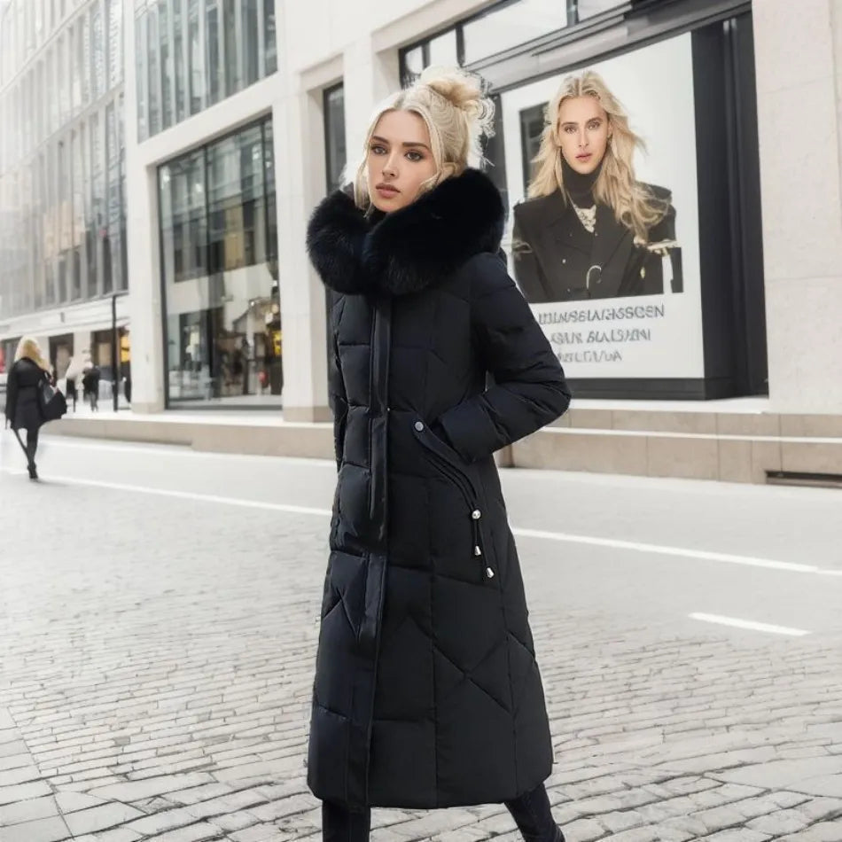 Tahlia Damen warmer Wintermantel