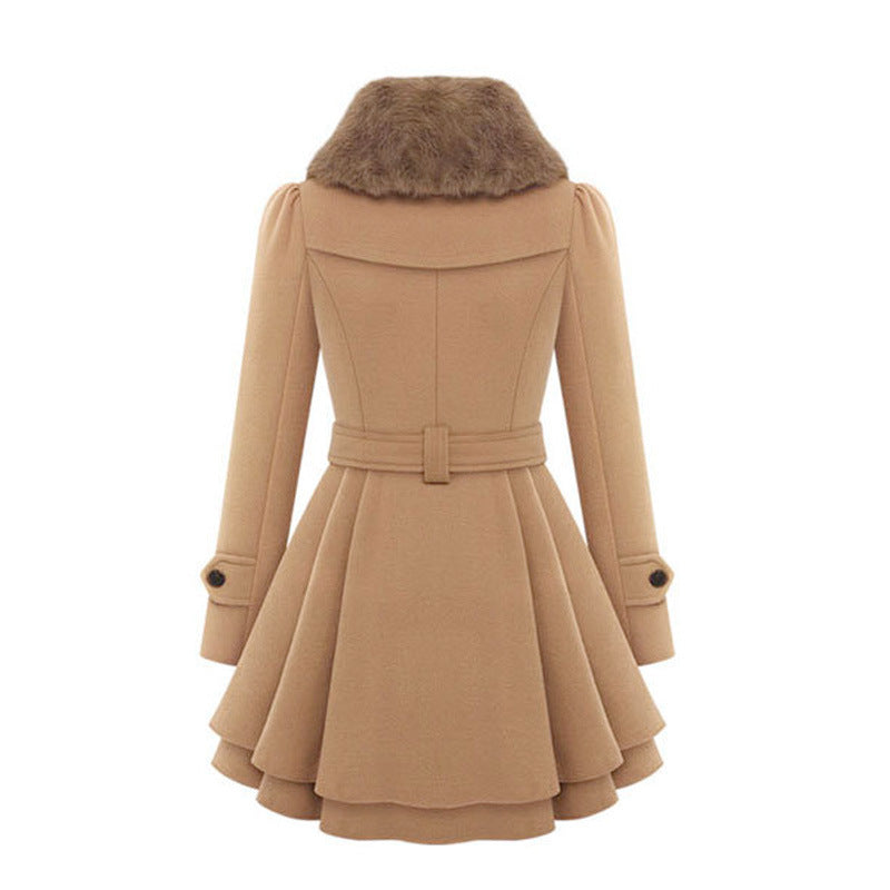 Damen Trenchcoat im Vintage Stil für den Übergang