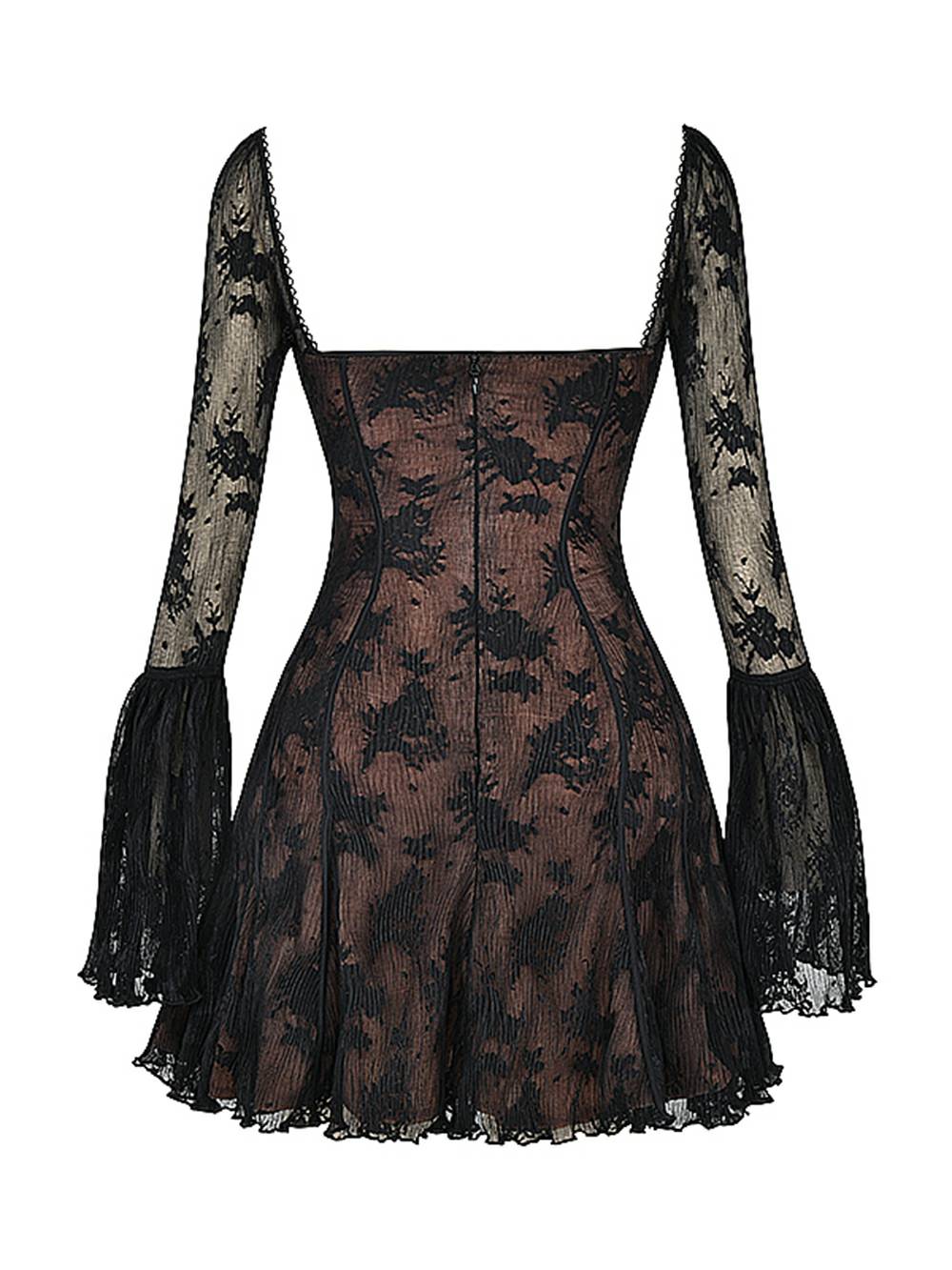 Elegantes luxuriöses Minikleid