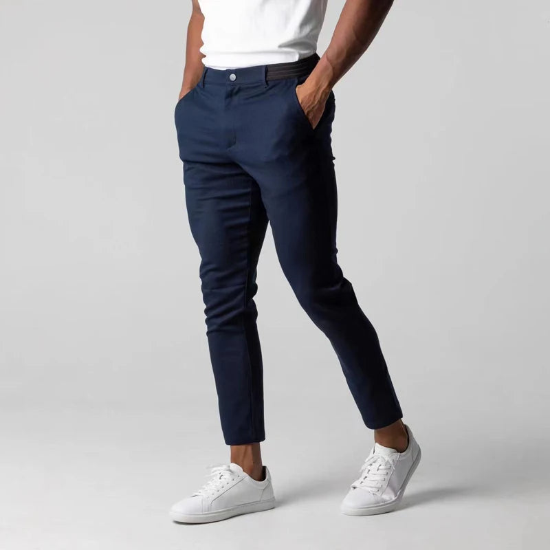 Herren Chinohose mit Stretch bequem für den Alltag