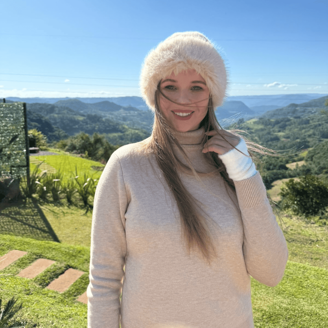 Damen fingerlose Handschuhe warm für den Winter