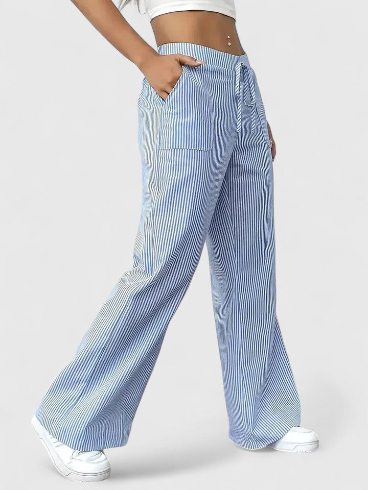 Birgit™ – Bequeme Weite Hose mit Eleganten Details