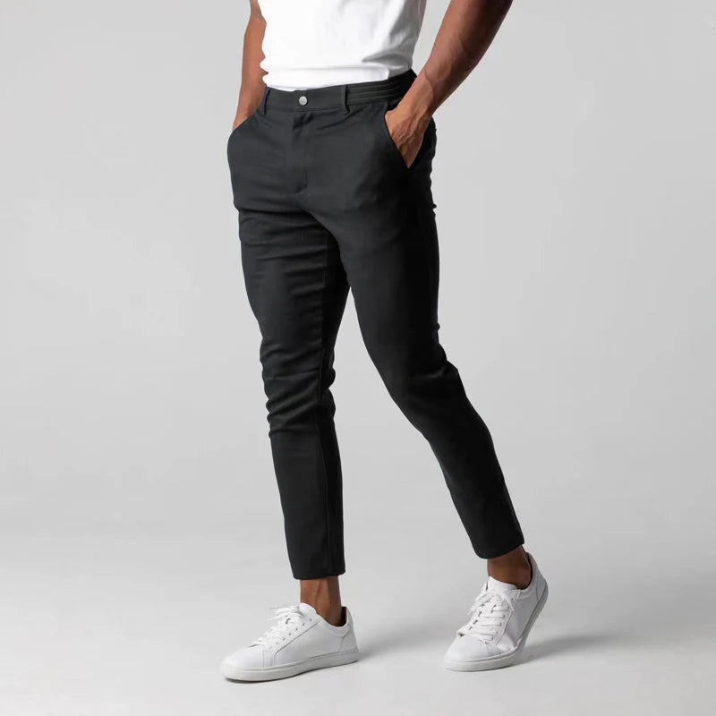 Herren Chinohose mit Stretch bequem für den Alltag