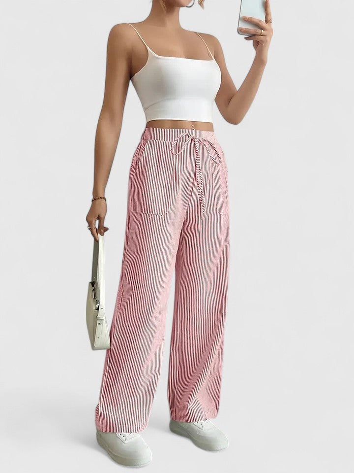 Birgit™ – Bequeme Weite Hose mit Eleganten Details