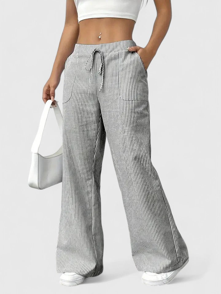 Birgit™ – Bequeme Weite Hose mit Eleganten Details