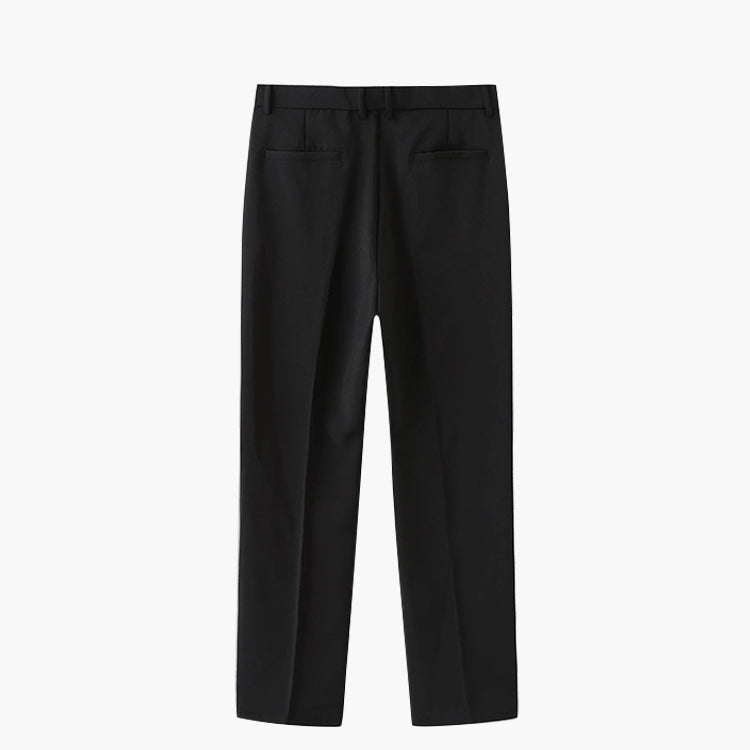 Herren Bundfaltenhose mit geradem Bein