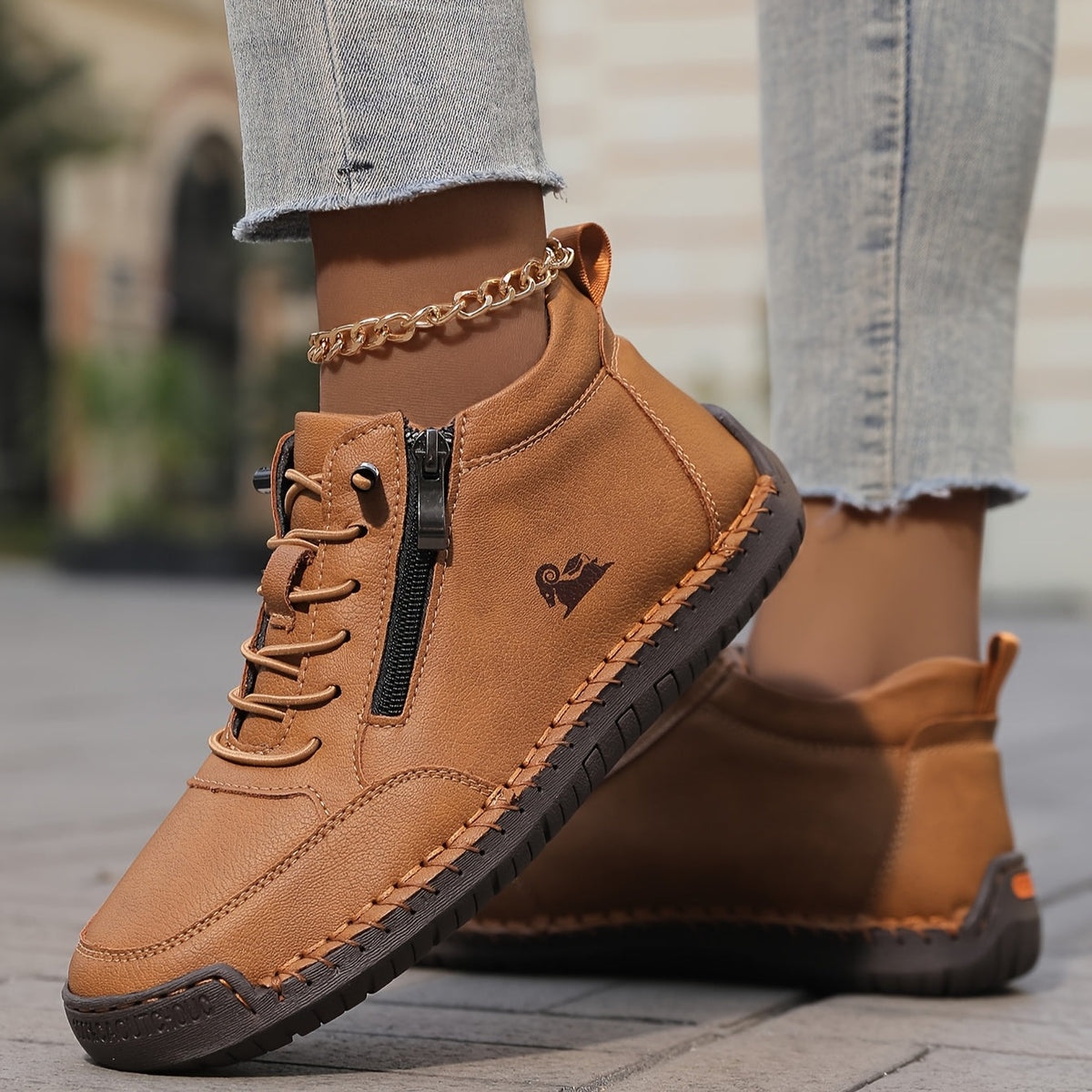Damen orthopädische Sneaker mit gepolsterter Sohle