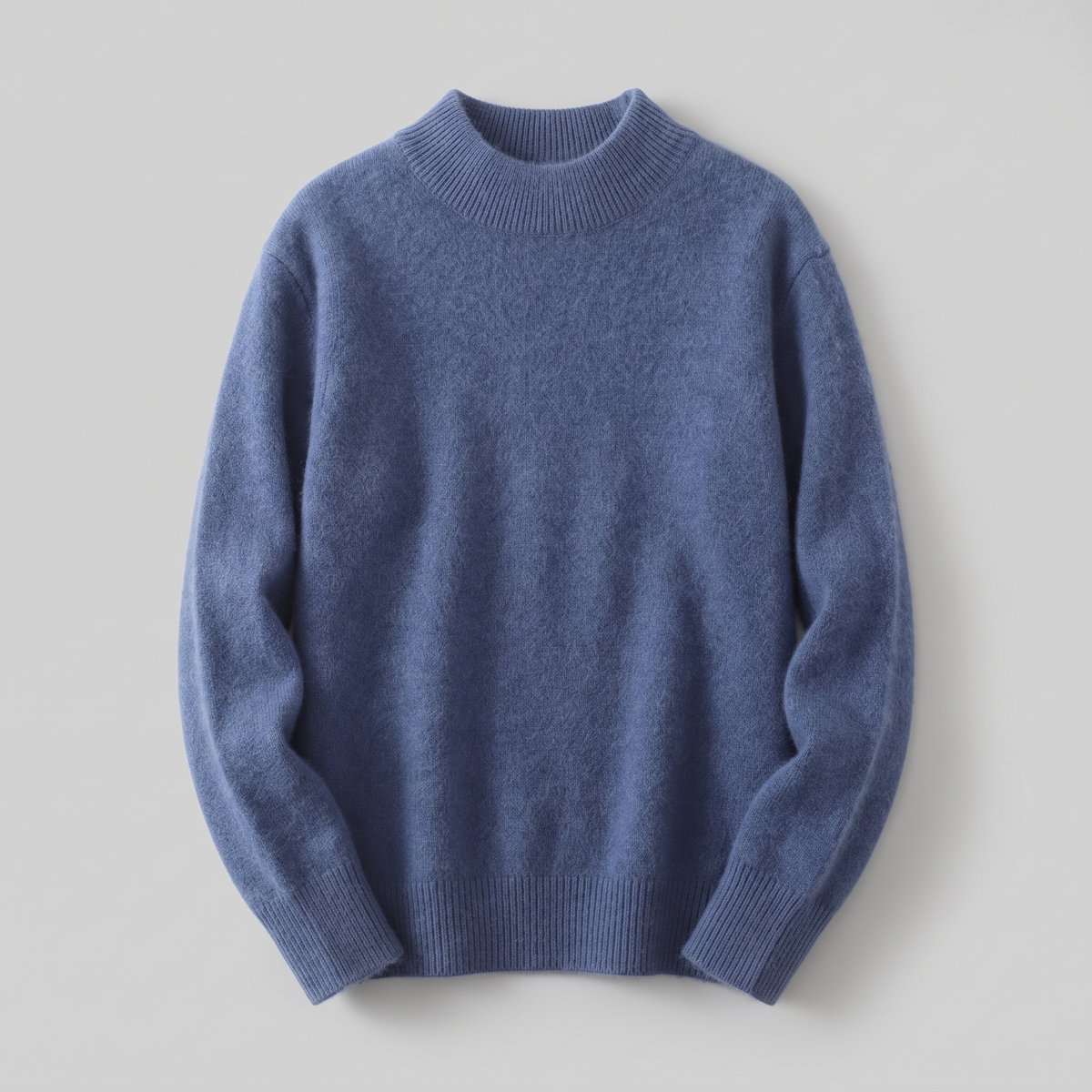 Damen Kaschmir Pullover mit Stehkragen warm und weich