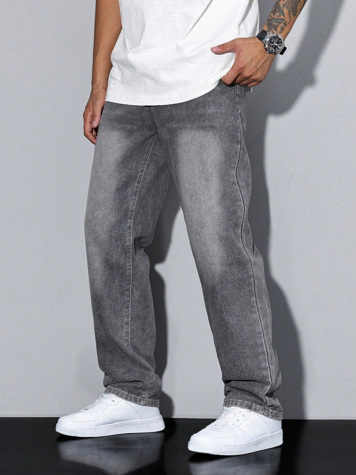Herren Baggy Jeans mit loser Passform