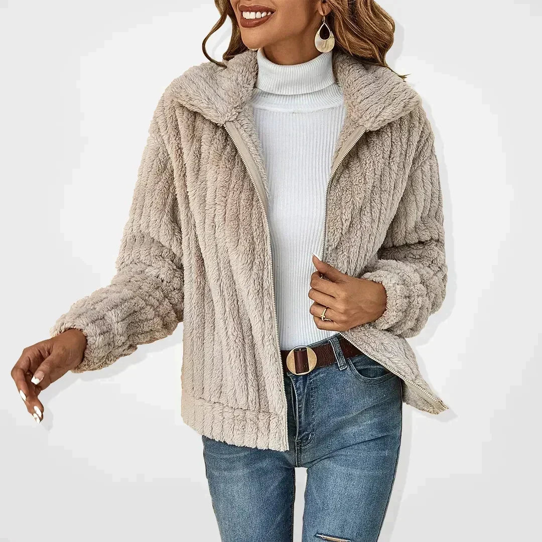 Isadora Damen Cardigan mit langen Ärmeln