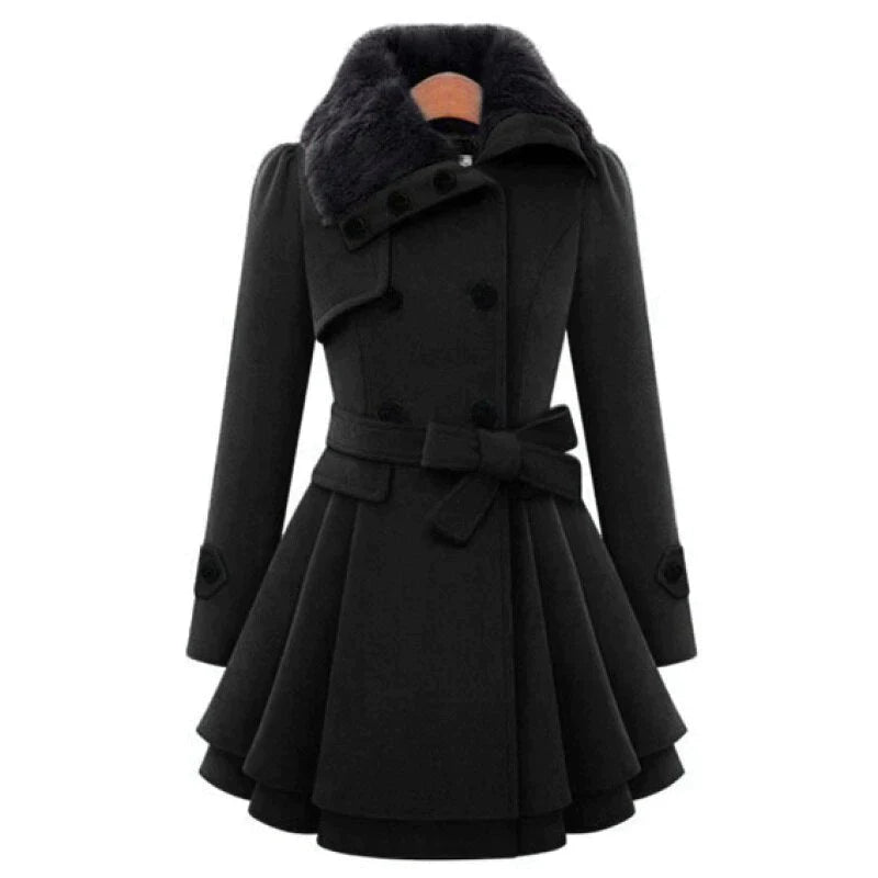 Damen Trenchcoat im Vintage Stil für den Übergang