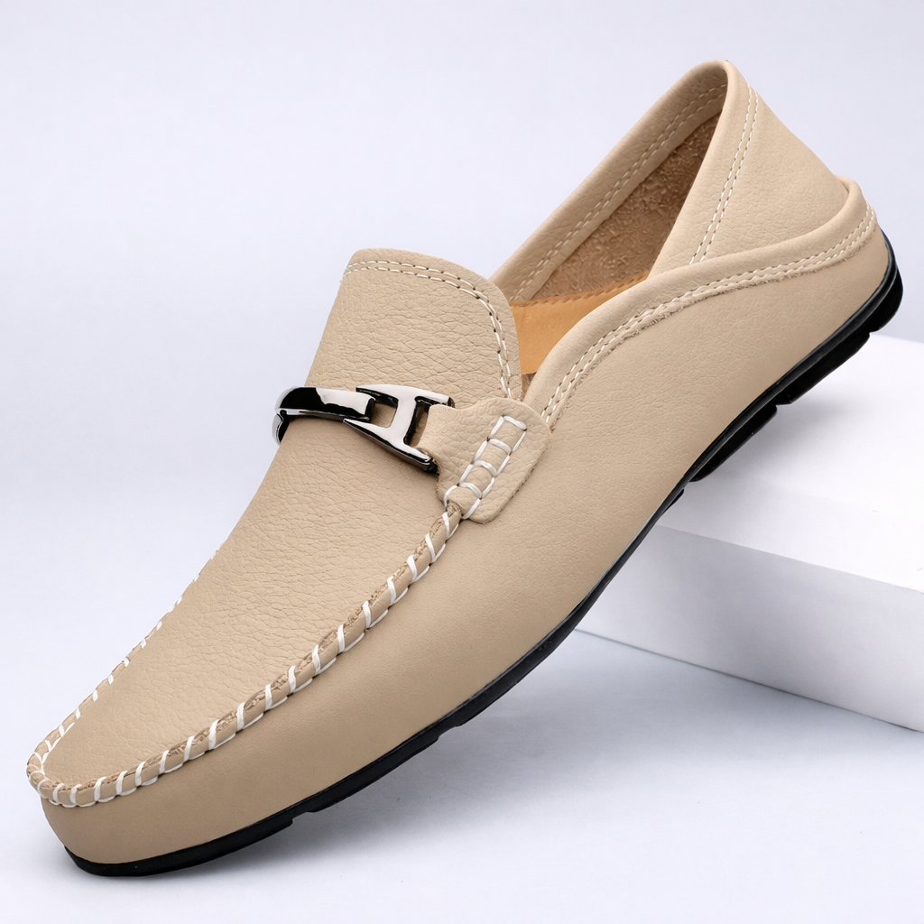Herren Slipper mit Zierbügel