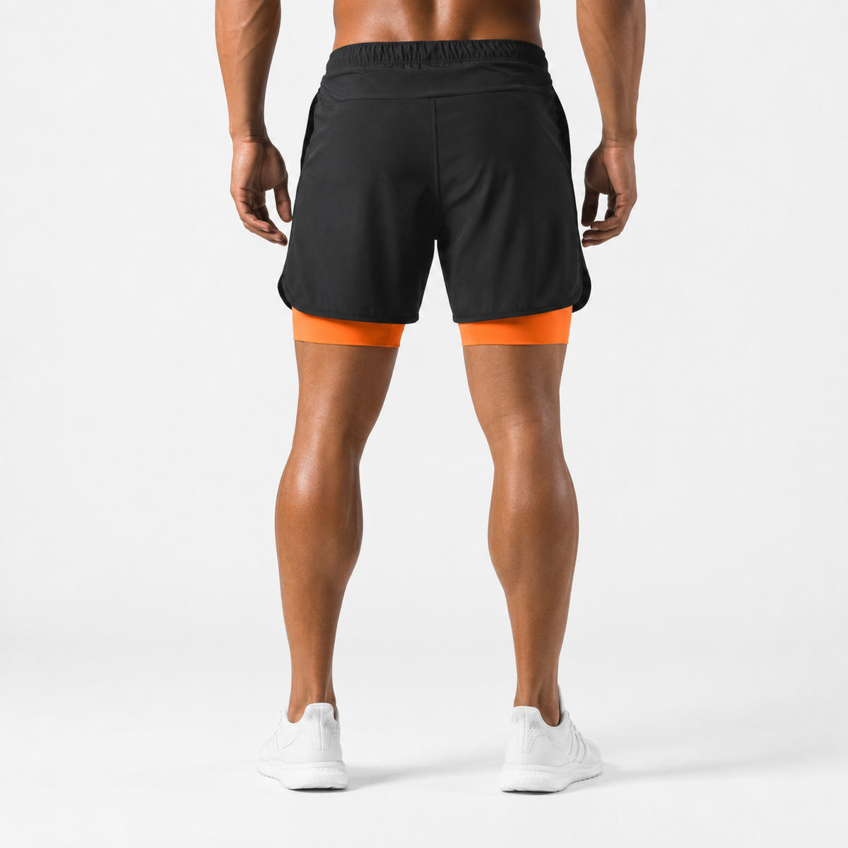 Herren Trainingsshorts mit Kompressionsfutter