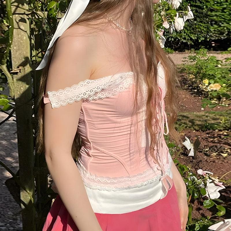 Coquette Schnürkorsett Oberteil