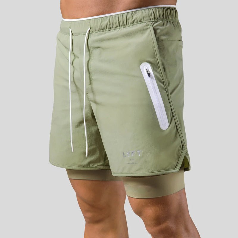 Herren Trainingsshorts mit Kompressionsfutter