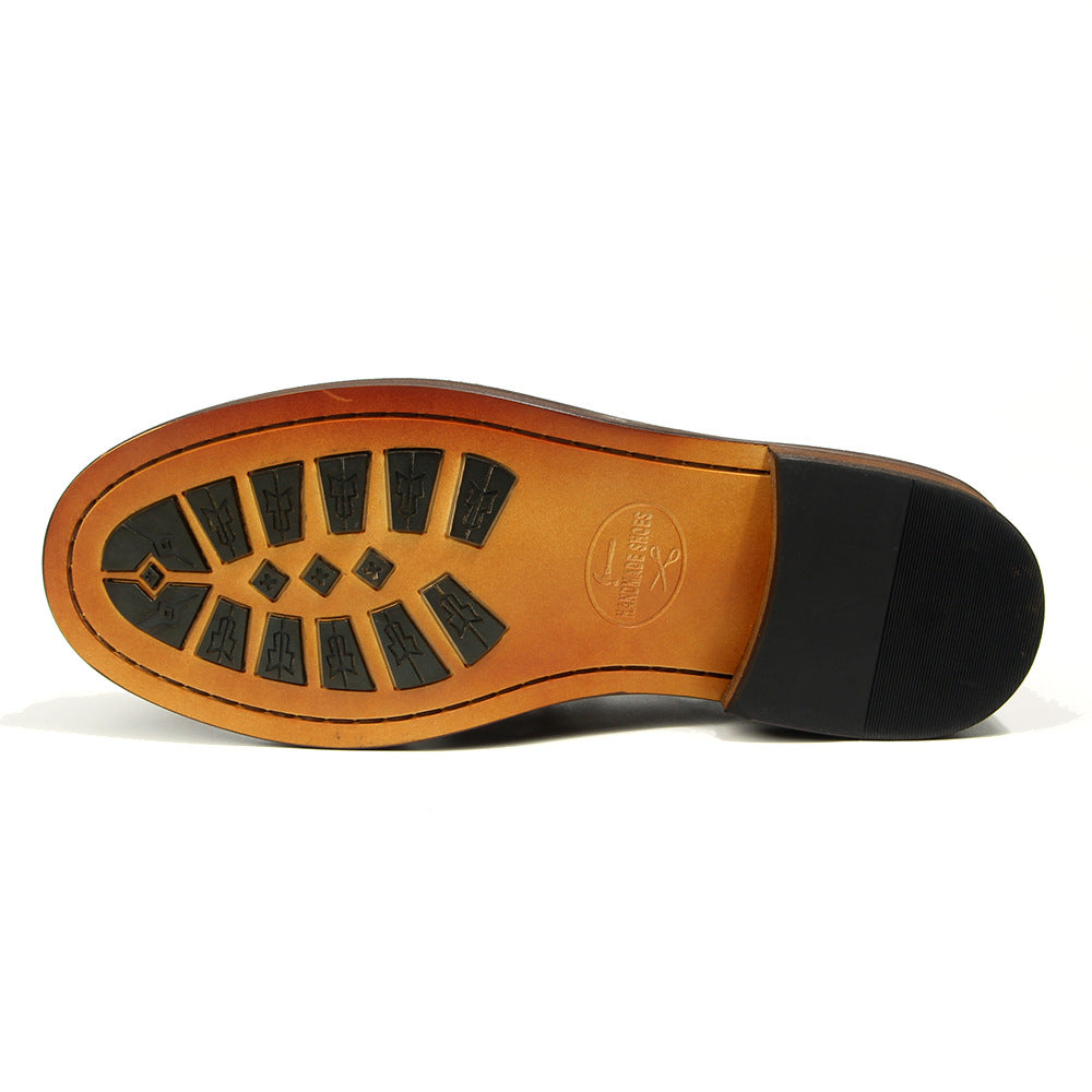 Herren orthopädische Loafer mit gepolsterter Sohle