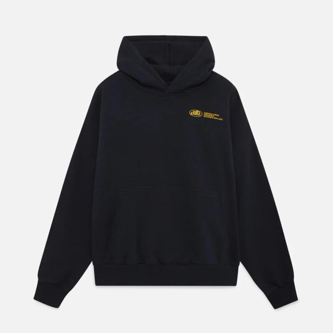 Unisex Pullover Hoodie Regular Fit mit langen Ärmeln