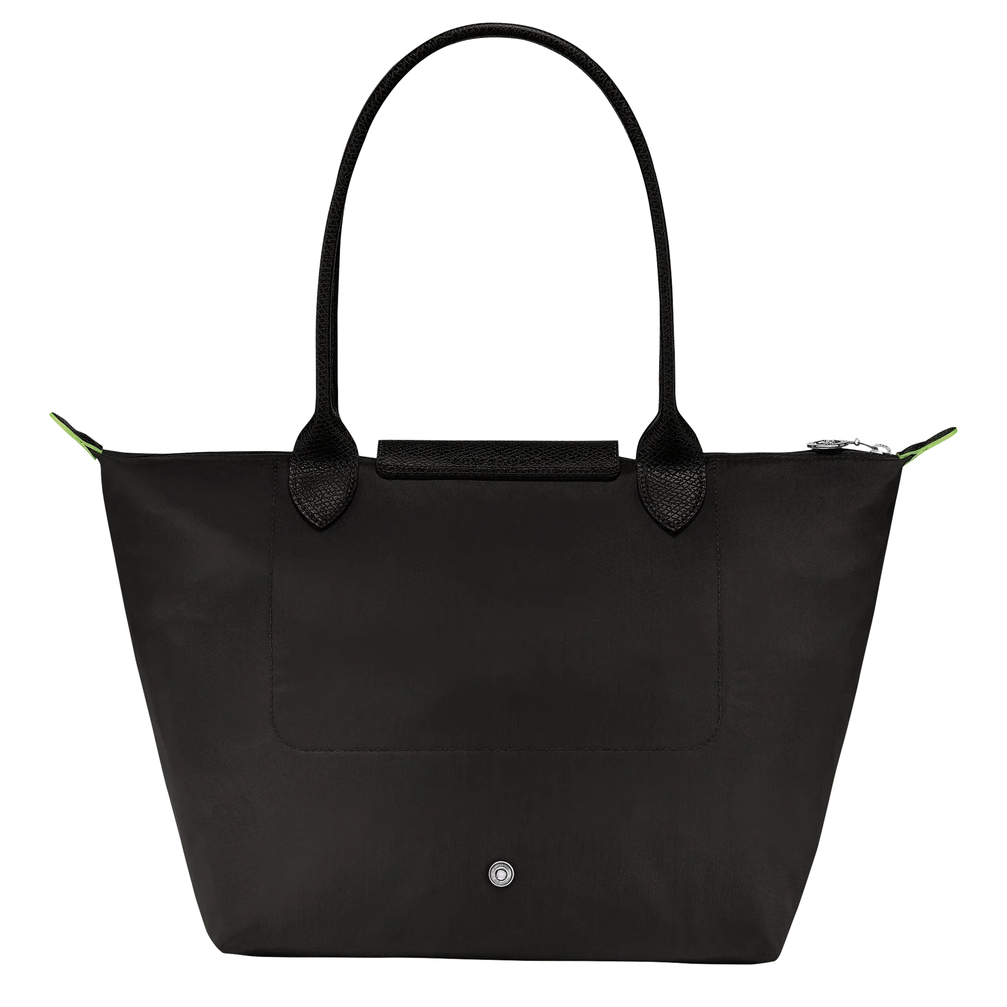 Damen Schwarze Mittlere Nylon Tote Bag