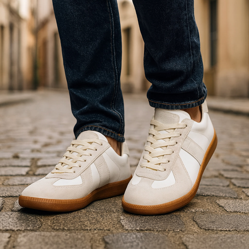 Herren Sneaker mit Schnürung und rutschfester Sohle
