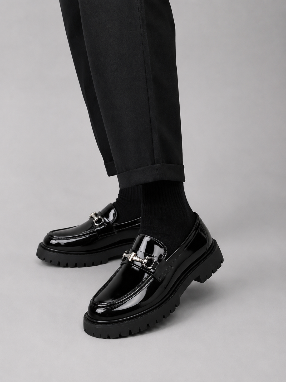 Herren Loafer mit dicker Sohle