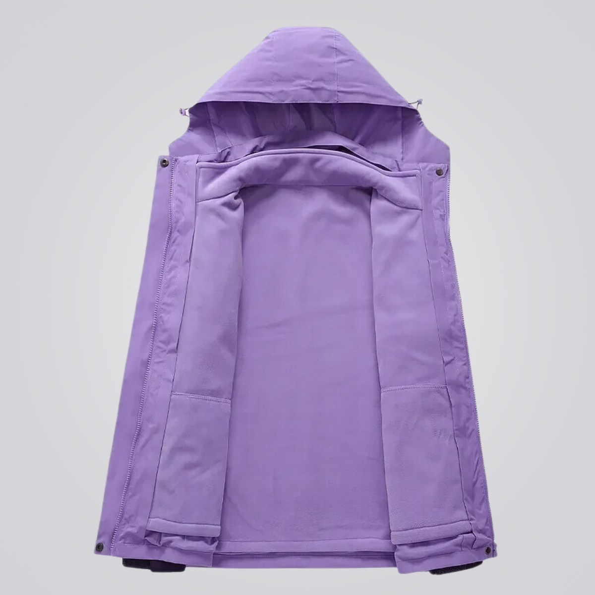 Damen 3 in 1 Jacke wasserdicht mit Kapuze