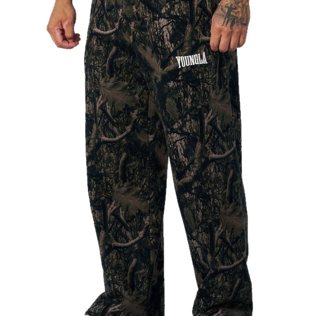 Herren weite Jogginghose mit Camouflage Muster