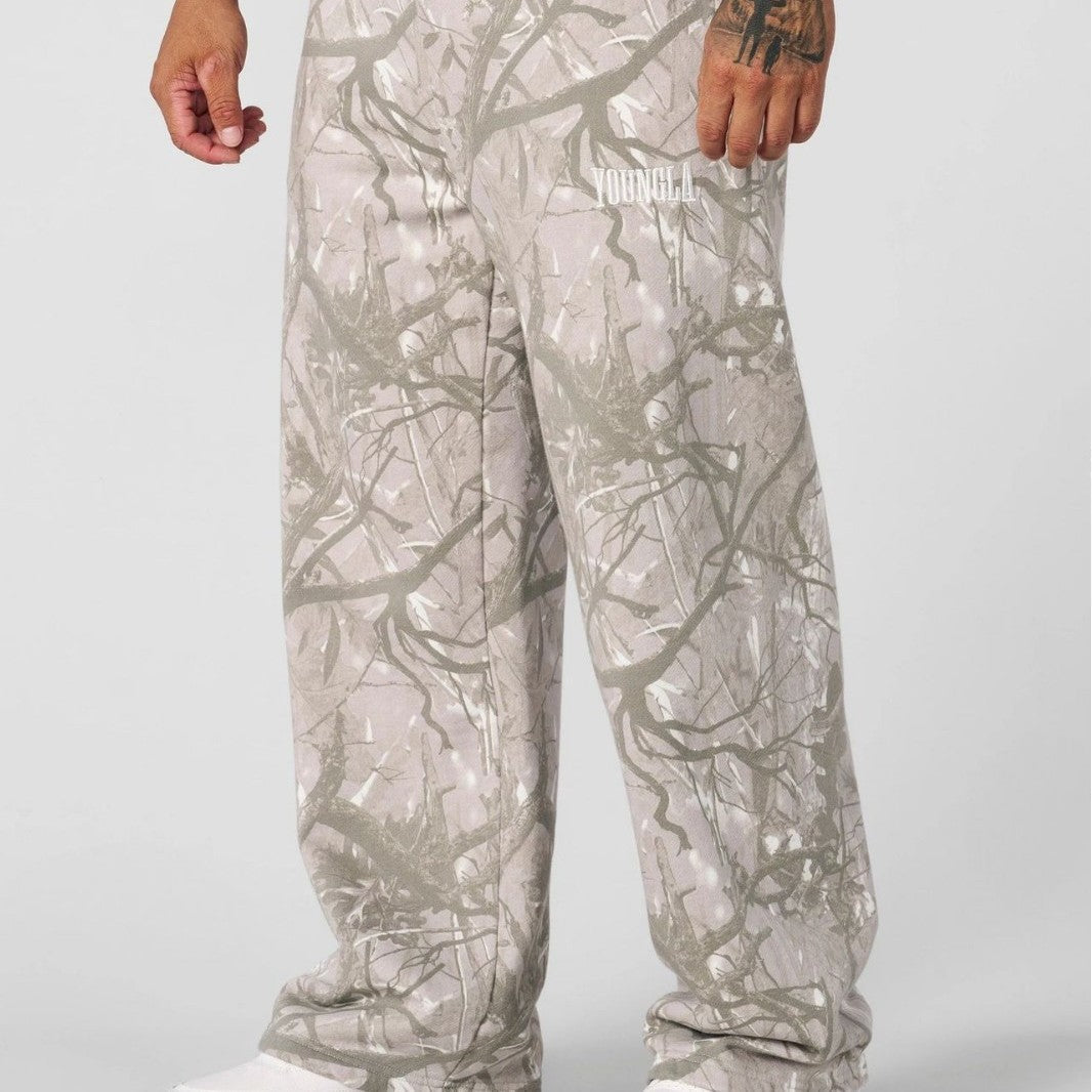 Herren weite Jogginghose mit Camouflage Muster