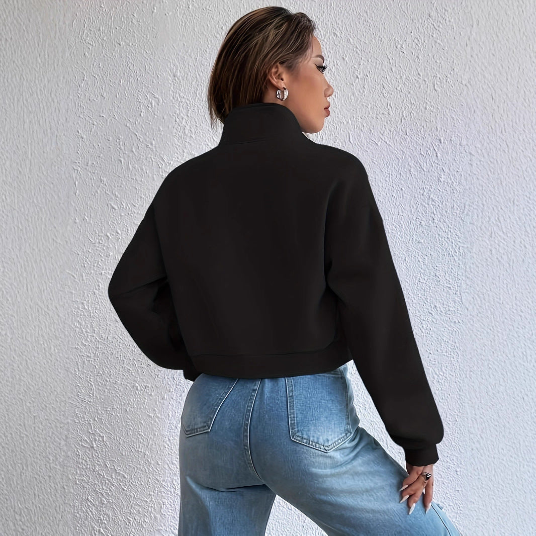 Damen kurze Freizeitjacke mit Taschen