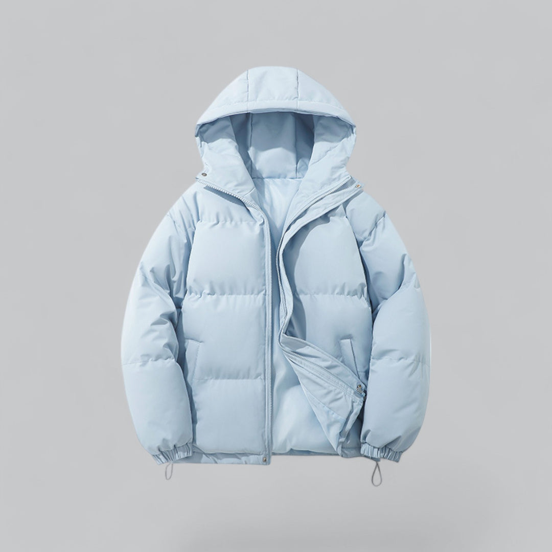 Herren Steppjacke mit Kapuze