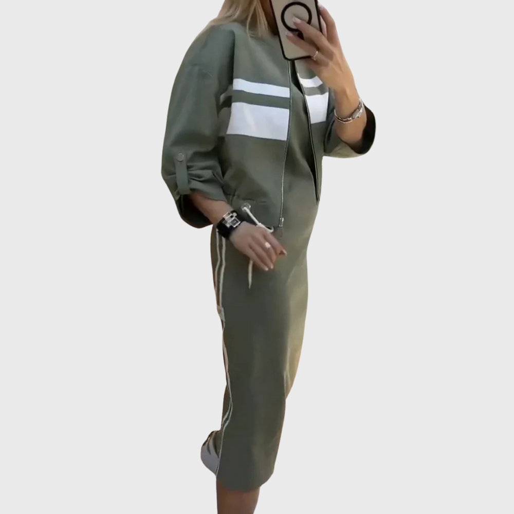 Damen elegantes Zweiteiler Set