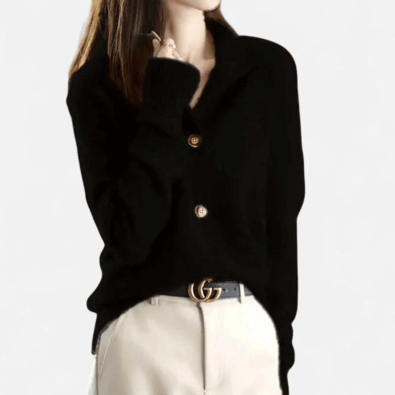 Damen Kaschmir Cardigan weich und klassisch