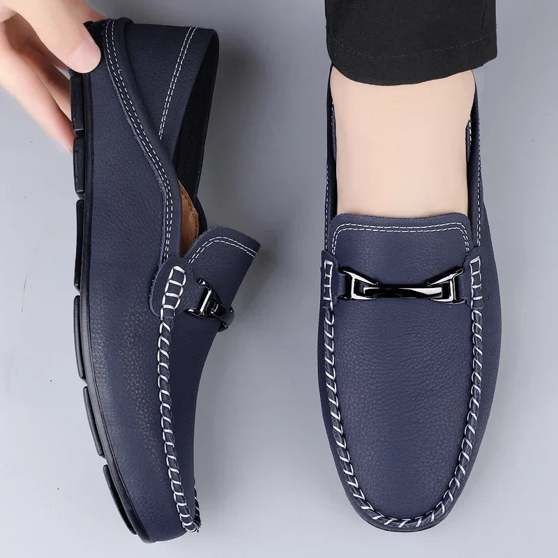Herren Slipper mit Zierbügel