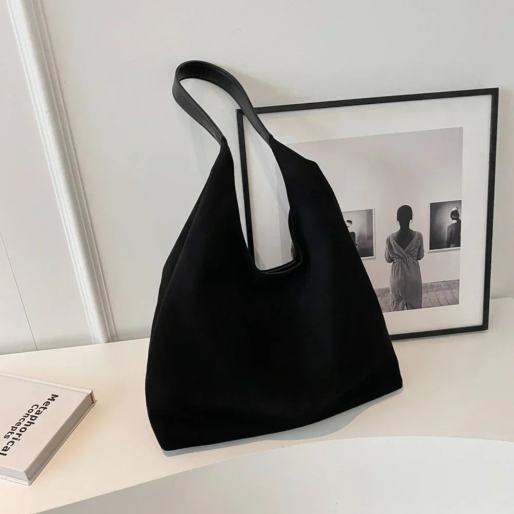 Venice Damen Tote Bag aus Veloursleder
