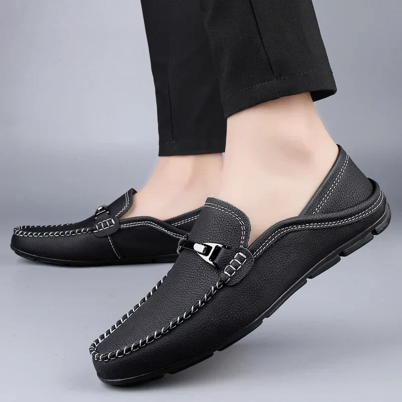Herren Slipper mit Zierbügel