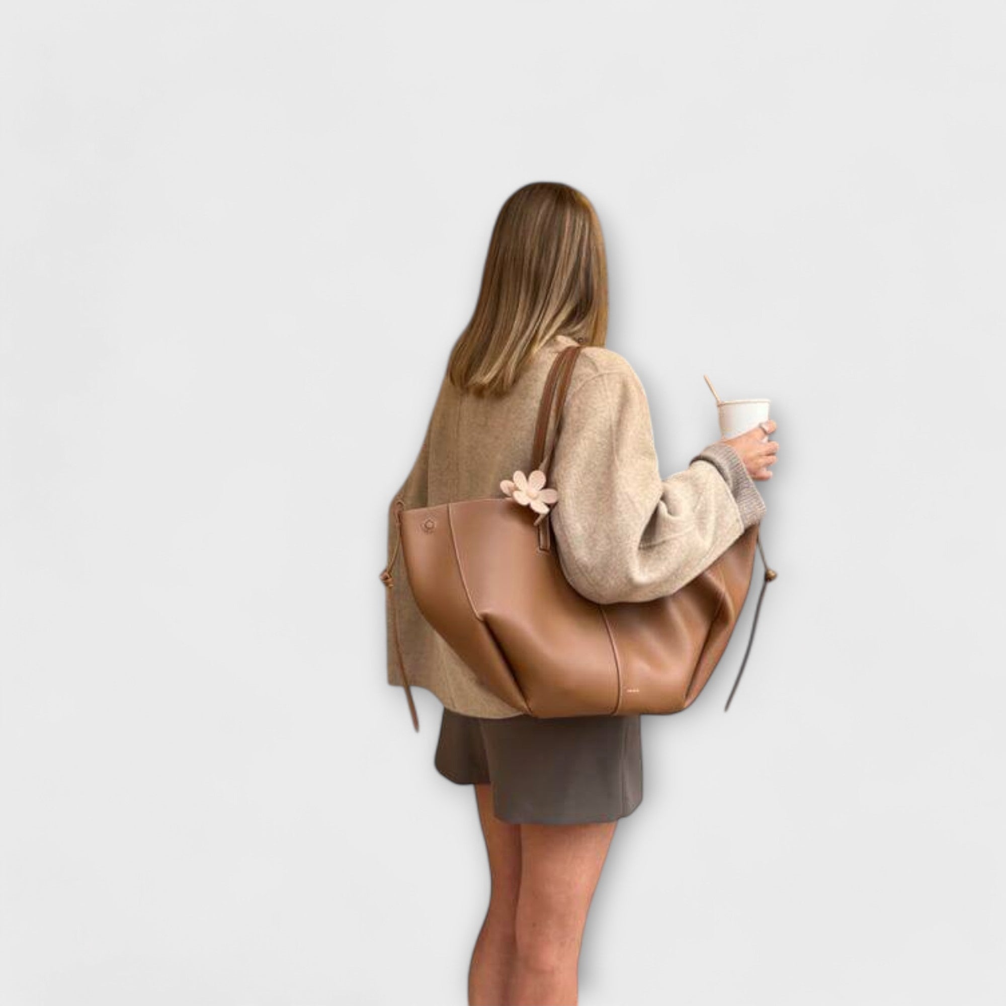 Minimalistische Alltagshandtasche Damen