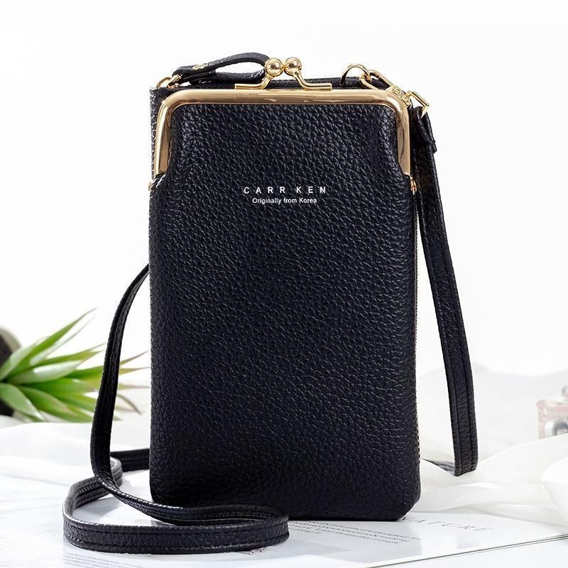 Crossbody Handytasche für Damen aus PU Leder